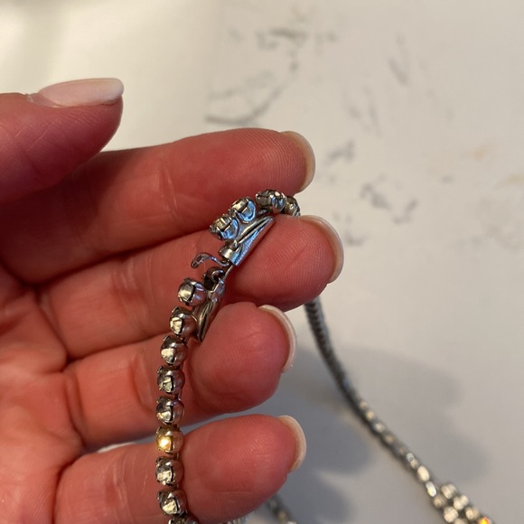 Rhinestone necklace - Picture 4 of 6